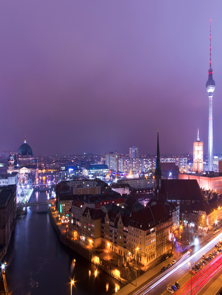 ベルリンの夜景