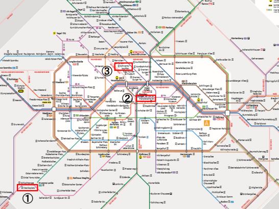 駅名からたどるベルリンの歴史の足跡